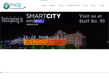 Tablet Screenshot of paqs.biz